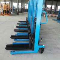 小型托盤(pán)堆垛車 電動(dòng)手推搬運(yùn)升降裝卸叉車